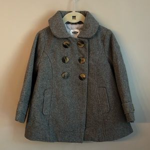OLD NAVY girls swing pea coat